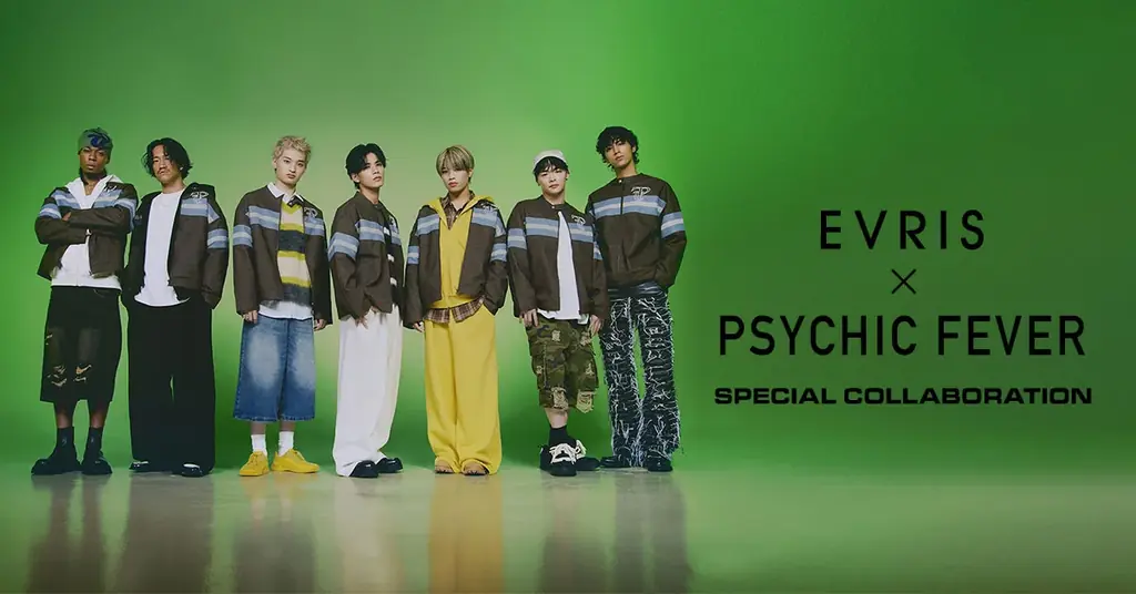 11月21日発売｜PSYCHIC FEVER×EVRIS 冬のコラボ全5型