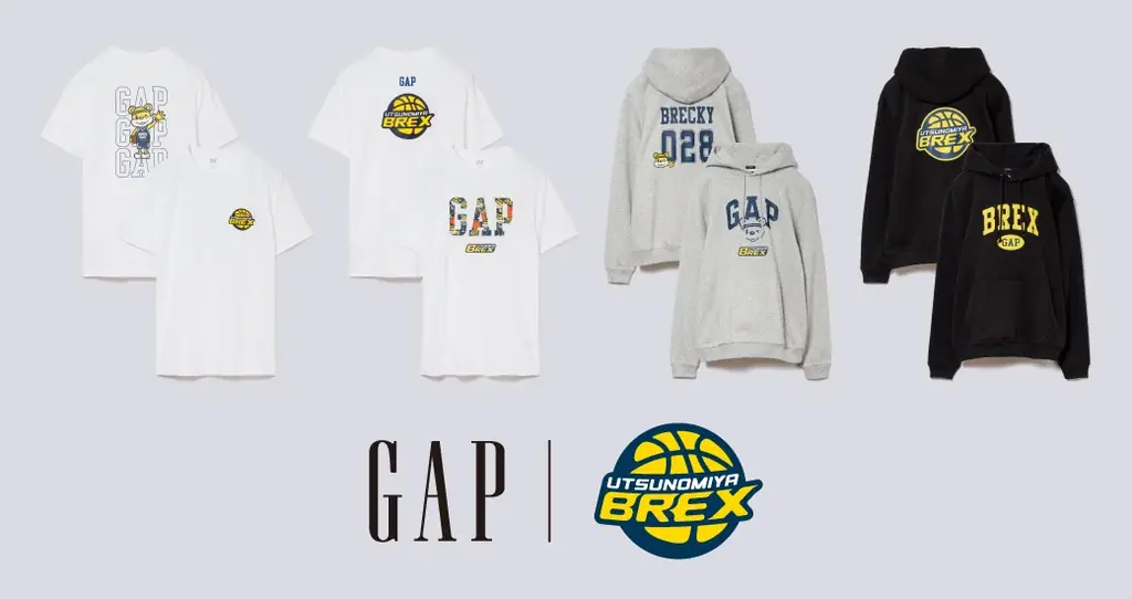 【宇都宮ブレックス】Gap×ブレックス コラボ商品 発売 画像 2