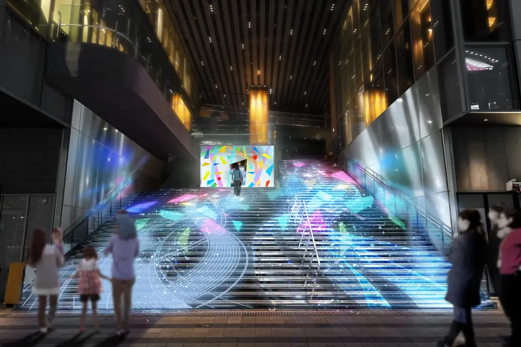 “Color & Reflect” SHIBUYA STREAM WINTER ILLUMINATION 画像 2