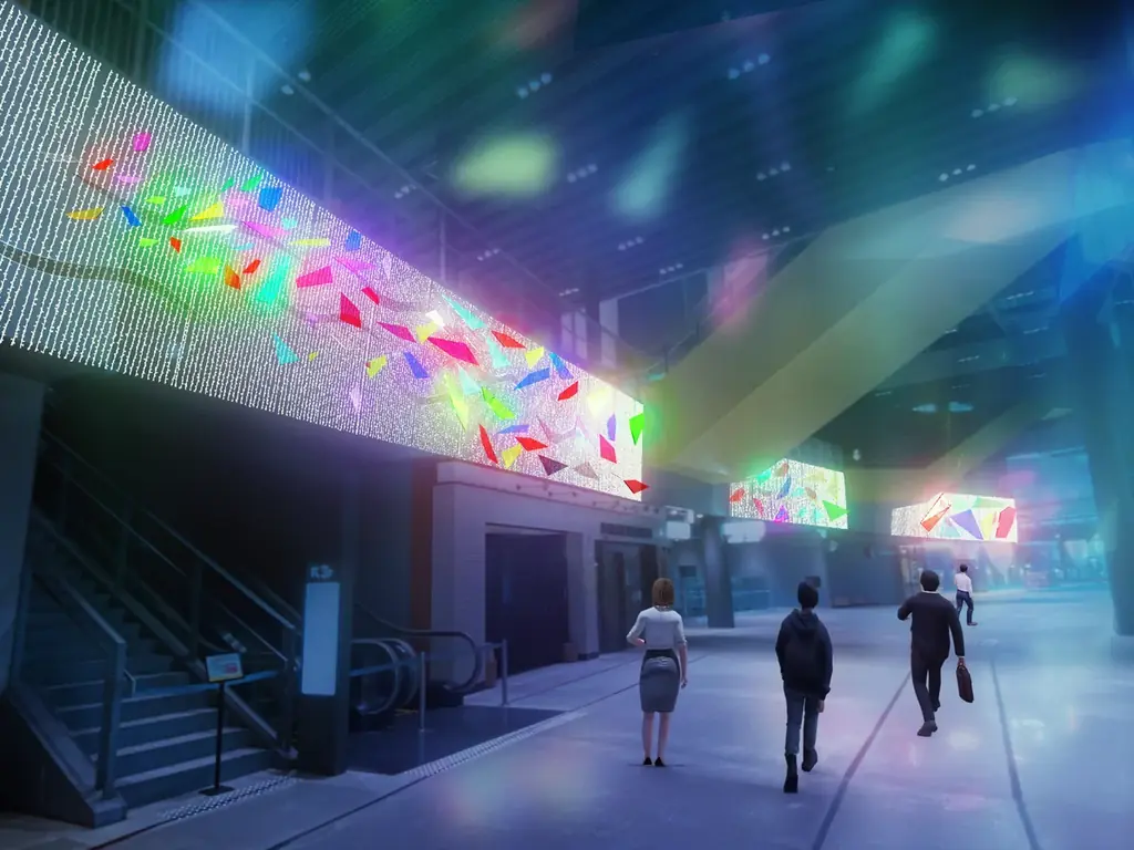 “Color & Reflect” SHIBUYA STREAM WINTER ILLUMINATION 画像 3