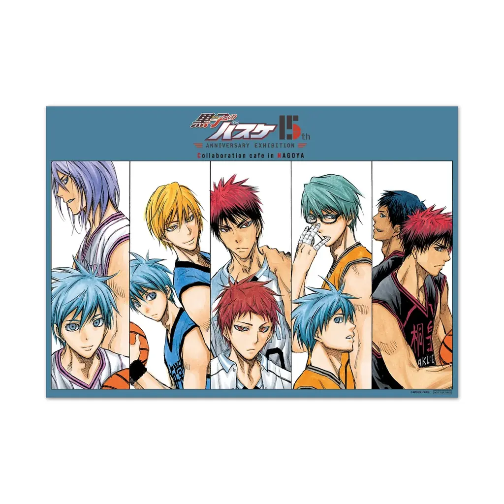 名古屋PARCO 「黒子のバスケ 15th ANNIVERSARY EXHIBITION -OVERTIME- 」連動コラボレーションカフェを展覧会と同時開催決定‼ 画像 9