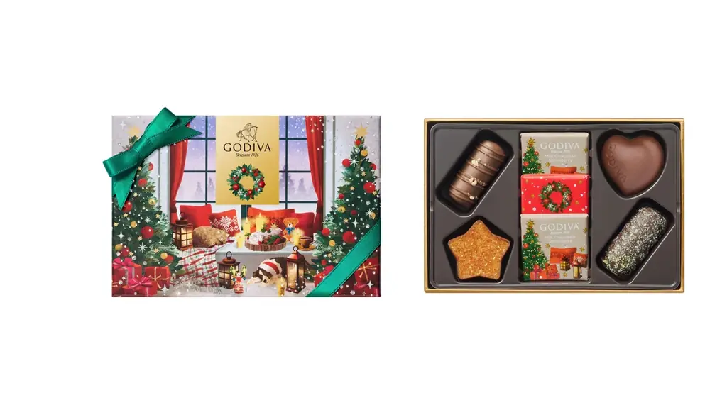 美しく洗練されたさまざまなブッシュ ド ノエルをチョコレートで表現！「ゴディバ ブッシュ ド ノエル コレクション」、ホリデーシーズン限定　焼き菓子全6種類登場 画像 11