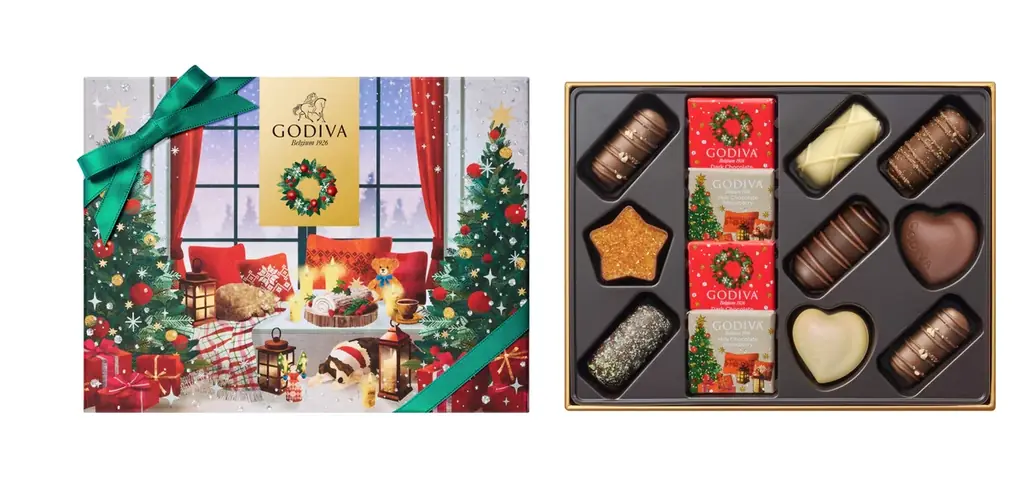 美しく洗練されたさまざまなブッシュ ド ノエルをチョコレートで表現！「ゴディバ ブッシュ ド ノエル コレクション」、ホリデーシーズン限定　焼き菓子全6種類登場 画像 13