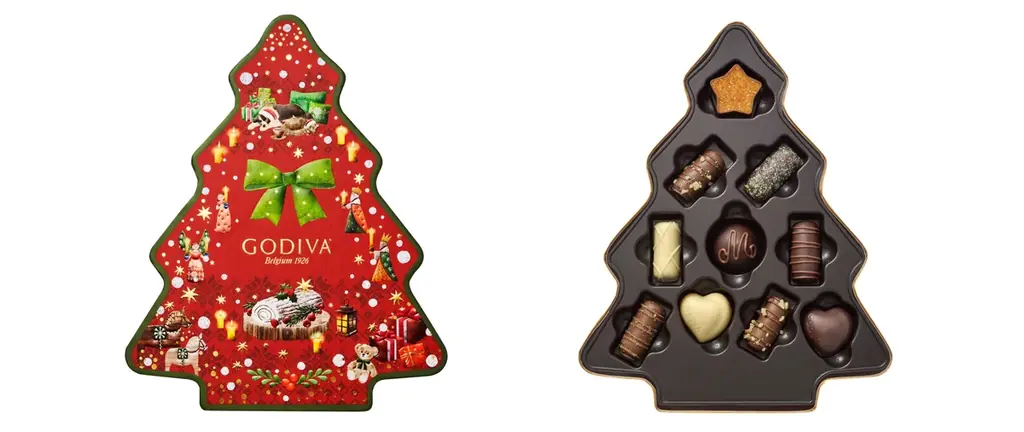 美しく洗練されたさまざまなブッシュ ド ノエルをチョコレートで表現！「ゴディバ ブッシュ ド ノエル コレクション」、ホリデーシーズン限定　焼き菓子全6種類登場 画像 16
