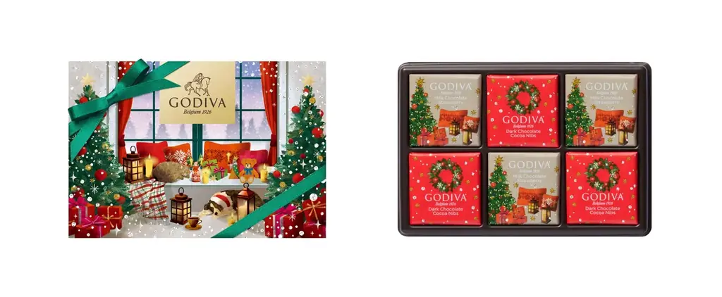 美しく洗練されたさまざまなブッシュ ド ノエルをチョコレートで表現！「ゴディバ ブッシュ ド ノエル コレクション」、ホリデーシーズン限定　焼き菓子全6種類登場 画像 17