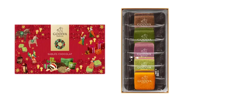 美しく洗練されたさまざまなブッシュ ド ノエルをチョコレートで表現！「ゴディバ ブッシュ ド ノエル コレクション」、ホリデーシーズン限定　焼き菓子全6種類登場 画像 23