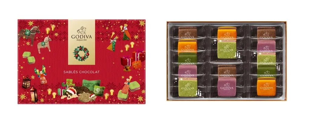 美しく洗練されたさまざまなブッシュ ド ノエルをチョコレートで表現！「ゴディバ ブッシュ ド ノエル コレクション」、ホリデーシーズン限定　焼き菓子全6種類登場 画像 25