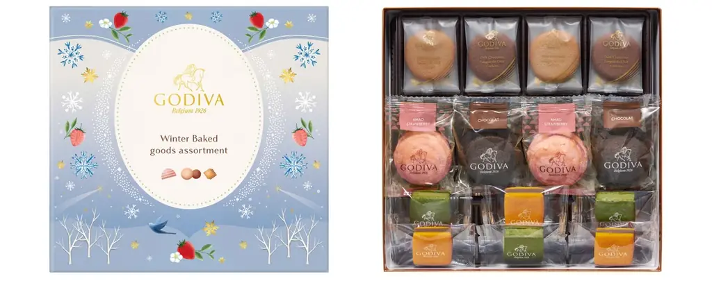 美しく洗練されたさまざまなブッシュ ド ノエルをチョコレートで表現！「ゴディバ ブッシュ ド ノエル コレクション」、ホリデーシーズン限定　焼き菓子全6種類登場 画像 28