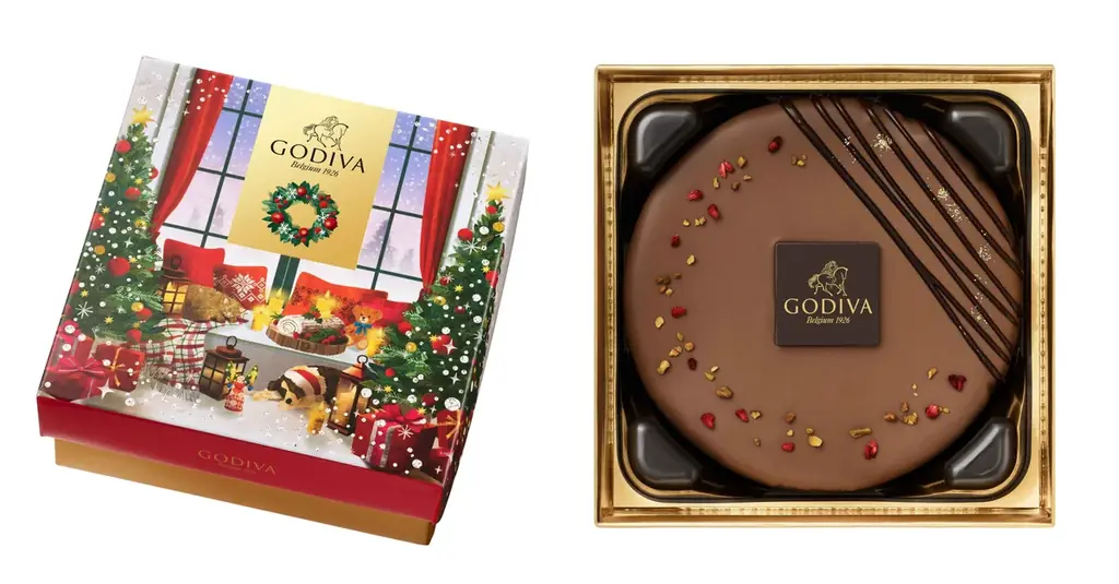 美しく洗練されたさまざまなブッシュ ド ノエルをチョコレートで表現！「ゴディバ ブッシュ ド ノエル コレクション」、ホリデーシーズン限定　焼き菓子全6種類登場 画像 29