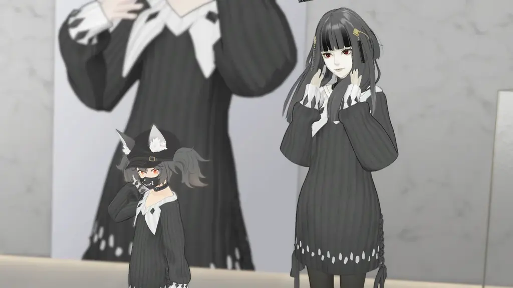 YOYOGI MORIより新作3Dモデル「DARK CAT WITCH」「DARK CAT UNWELL」発表 画像 11