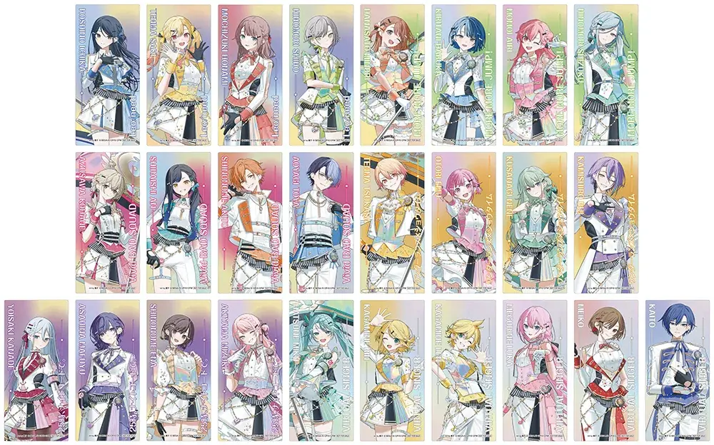 10/29開始 プロセカ5周年で描き下ろしクリアしおり配布