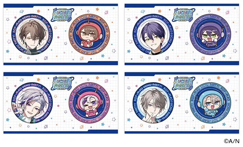 「にじさんじ」所属VTuberユニット・ROF-MAOの結成4周年を記念したフェアが、全国アニメイトで11月1日から開催！　撮りおろしビジュアルを使用した商品の販売や、オンリーショップなどの実施も!! 画像 3