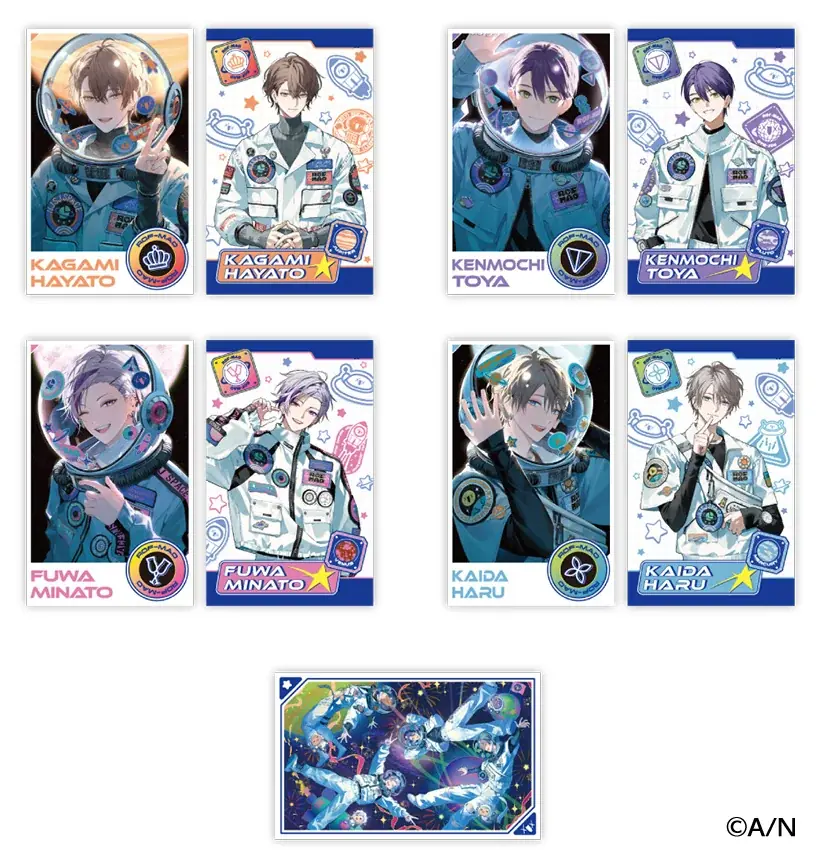 「にじさんじ」所属VTuberユニット・ROF-MAOの結成4周年を記念したフェアが、全国アニメイトで11月1日から開催！　撮りおろしビジュアルを使用した商品の販売や、オンリーショップなどの実施も!! 画像 4