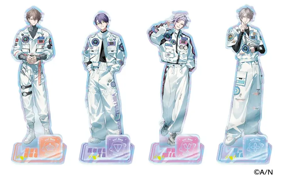 「にじさんじ」所属VTuberユニット・ROF-MAOの結成4周年を記念したフェアが、全国アニメイトで11月1日から開催！　撮りおろしビジュアルを使用した商品の販売や、オンリーショップなどの実施も!! 画像 5