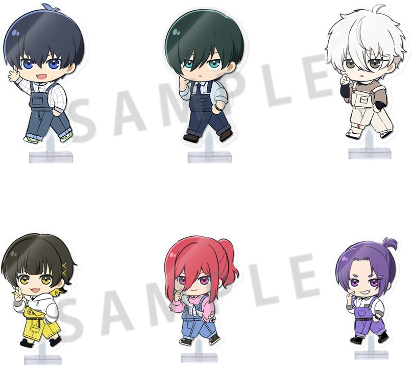 目と足で魅せる新次元アクスタ「アクドール」アニメ「ブルーロック」シリーズ、遂にキックオフ！『アクドール ランダム ブルーロック Vol.1』2025年10月30日(木) 新発売 画像 3