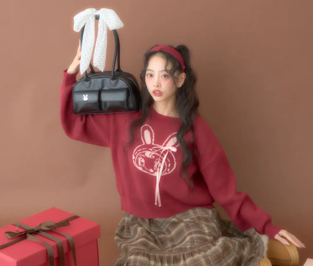 大人気のナルミヤキャラクターズ「べリエちゃん」とレディースアパレルブランド「Mi-je（ミジェ）」の初コラボ商品が2025年11月8日(土)より発売。 画像 8