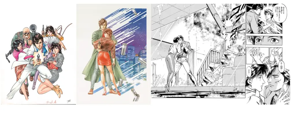 400点を超える直筆原画と伝説の＜新宿の伝言板＞や＜喫茶キャッツアイ＞などのフォトスポットを含む、「シティーハンター大原画展」の展示詳細を一挙公開！ 画像 5