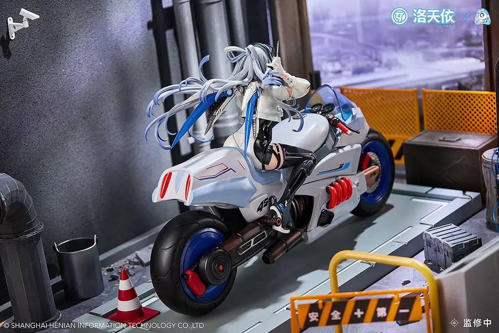 【全世界4999体限定】『Vsinger 洛天依（ルォ・テンイ ） レトロフューチャー・ストームドライバー Ver. 1/7スケールフィギュア』 2025年10月28 日より予約開始！締切は1月16日 画像 7