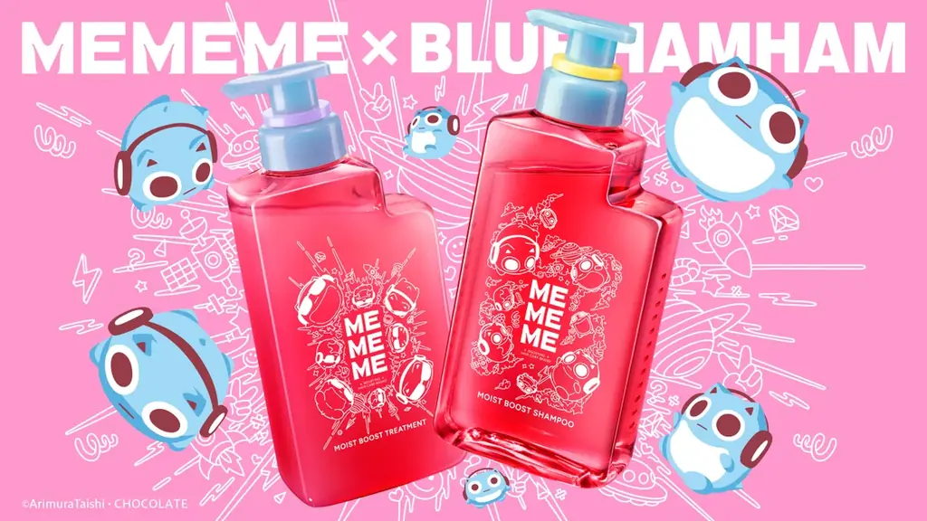11月8日発売　MEMEME×ブルーハム限定ボトル
