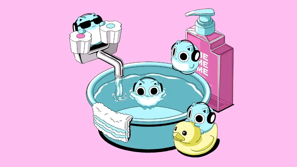 花王の新ヘアケアブランド「MEMEME」とブルーハムハムが初コラボ！特別デザインボトルセットが11月8日より全国で数量限定発売 画像 4