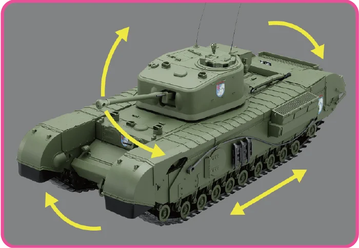 【週刊ガルパン延長決定！】『週刊 ガールズ＆パンツァー Mk.Ⅳ歩兵戦車 チャーチルMk.Ⅶをつくる』2025年12月10日(水)発売！ 画像 6