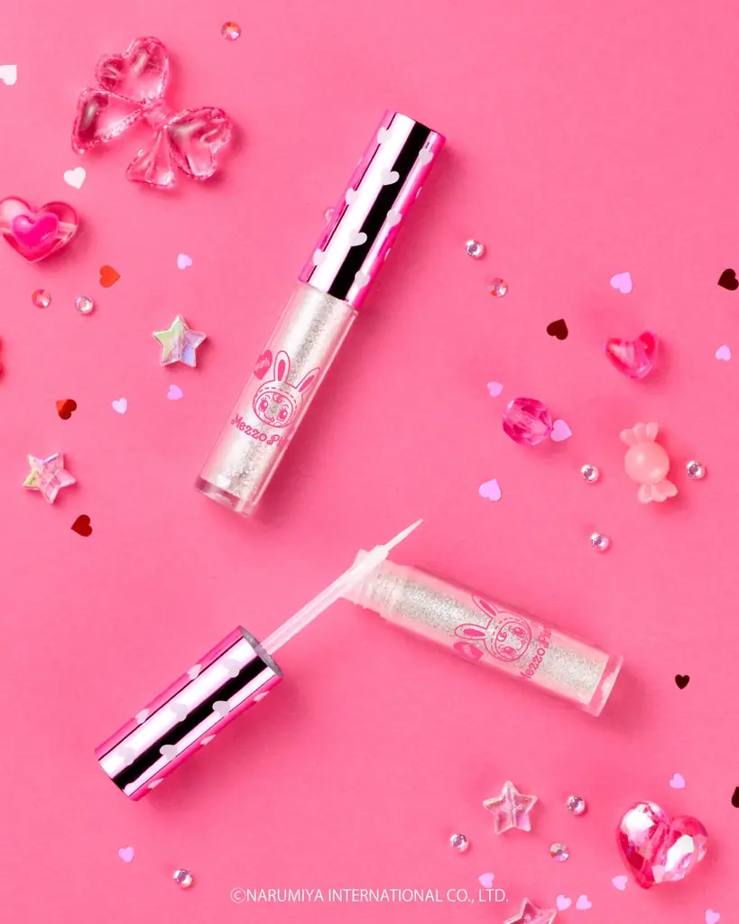 柏木由紀プロデュースコスメブランド「upink」「メゾ ピアノ」との初コラボが実現！新商品のグリッターライナーや人気アイテムがコラボ仕様で限定登場！ 画像 2