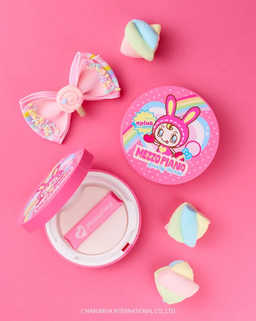 柏木由紀プロデュースコスメブランド「upink」「メゾ ピアノ」との初コラボが実現！新商品のグリッターライナーや人気アイテムがコラボ仕様で限定登場！ 画像 6