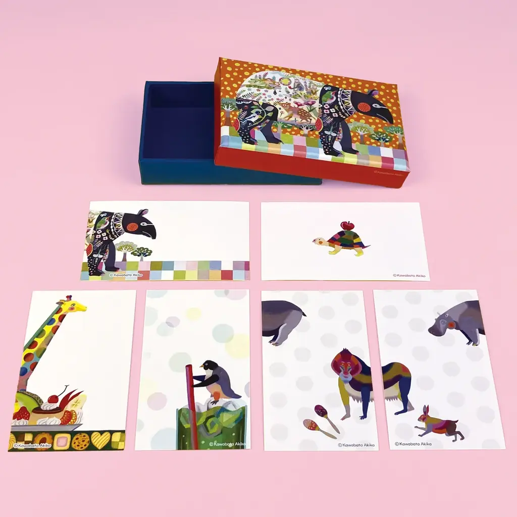 色エンピツ作家 かわばたあきこが描く、ワンダーランドへと誘うアートグッズ〈メモボックス〉と〈ミニアートボックス〉が、10月29日（水）より新発売！ 画像 10