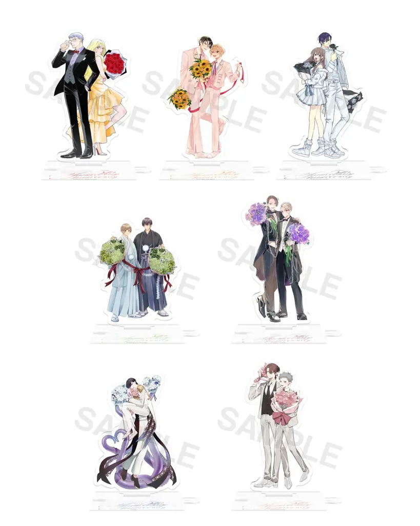 コミックRouge 創刊5周年を記念して『救い、巣喰われ』『白金は春に染む』『かっこいい俺でいたいのに！』などの人気作品グッズを、10月28日～期間限定で受注予約開始！イラストは新規描き下ろし！ 画像 10