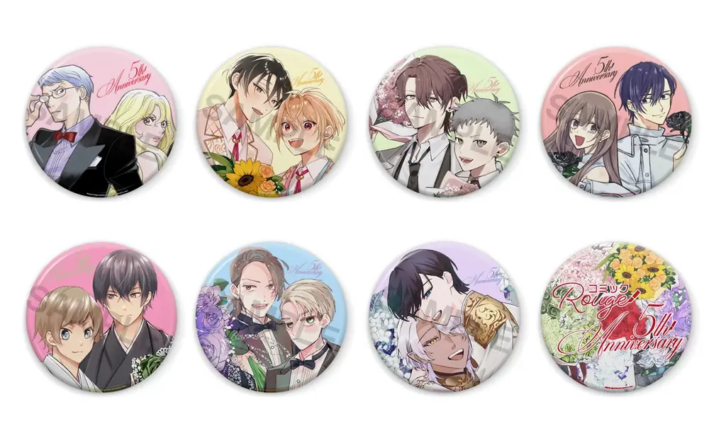 コミックRouge 創刊5周年を記念して『救い、巣喰われ』『白金は春に染む』『かっこいい俺でいたいのに！』などの人気作品グッズを、10月28日～期間限定で受注予約開始！イラストは新規描き下ろし！ 画像 19