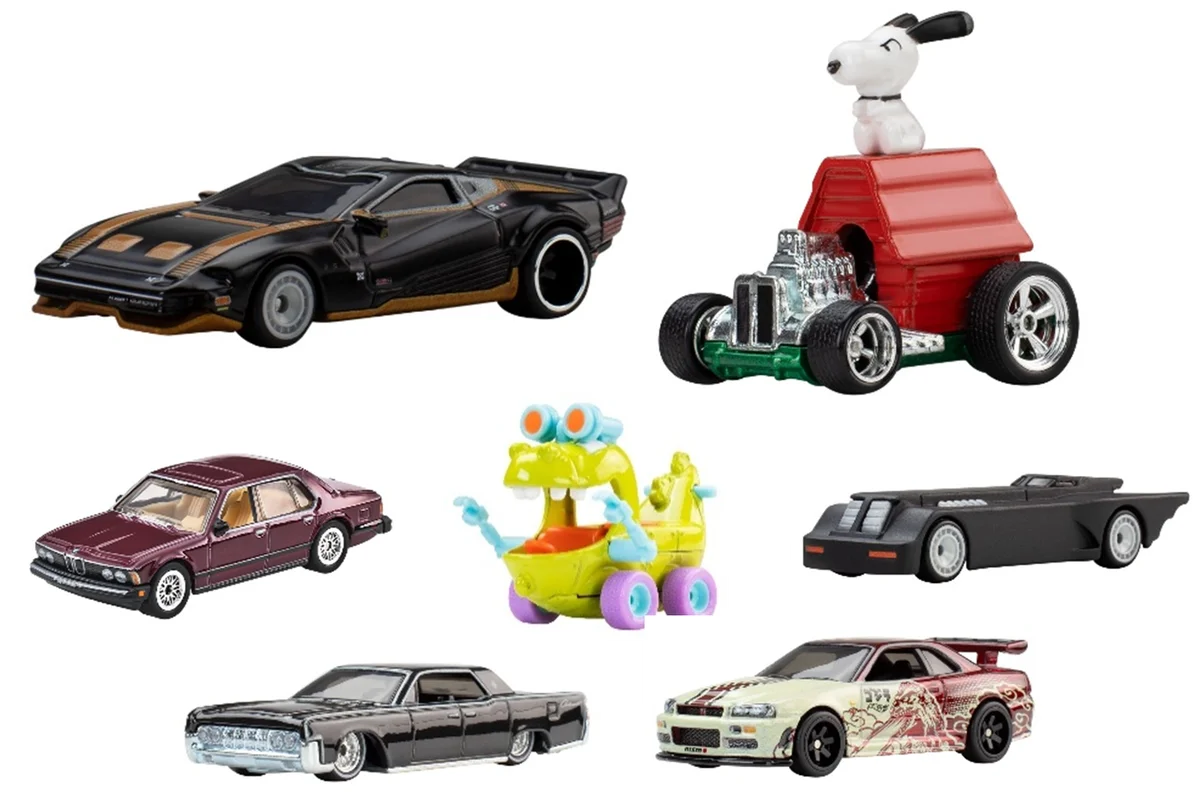 世界No.1*のミニカーブランド Hot Wheels（ホットウィール）「ホットウィール ポップカルチャー」シリーズより「クアドラ ターボ-RV-テック」「スヌーピー」が11月下旬に登場！ 画像 1