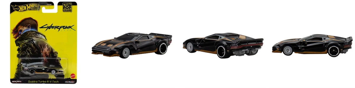世界No.1*のミニカーブランド Hot Wheels（ホットウィール）「ホットウィール ポップカルチャー」シリーズより「クアドラ ターボ-RV-テック」「スヌーピー」が11月下旬に登場！ 画像 2