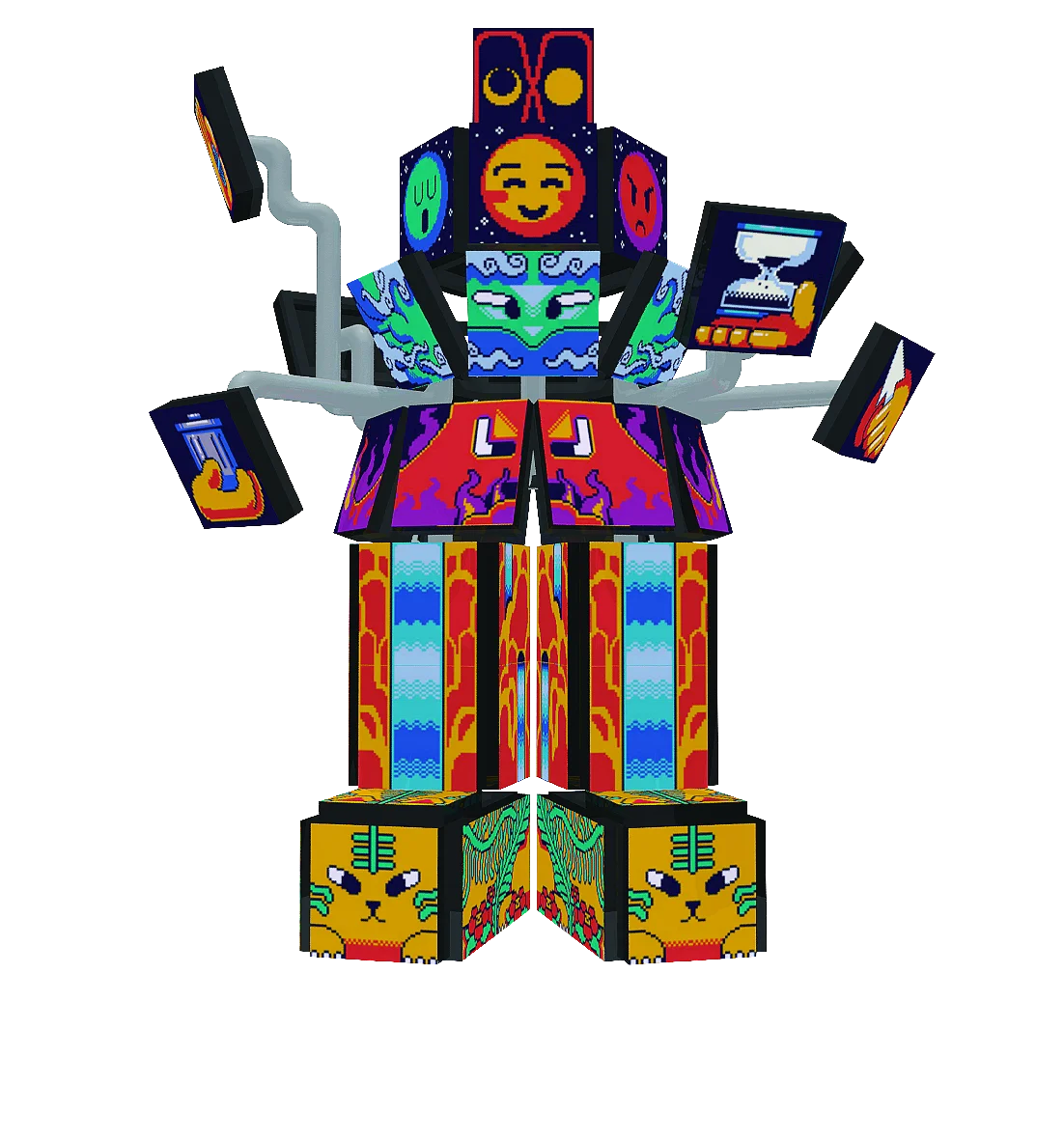 現代美術館「ハイパーミュージアム飯能」企画展第3弾はデジタルとリアルが入り混じる最注目アーティスト・たかくらかずき。オニやカッパ、十二支などのキャラクターが集結するコンテンポラリーアート作品展 画像 2