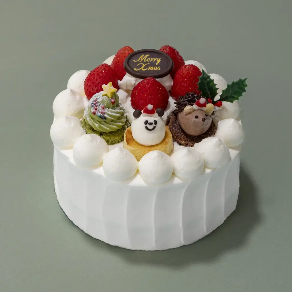 フェアリーケーキフェアのクリスマス2025、第一弾がスタート！寄付つきネコクッキー缶や、どうぶつショートケーキなど、クリスマス気分を彩る限定スイーツが勢ぞろい。 画像 2