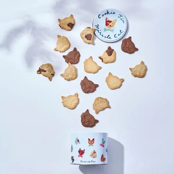 フェアリーケーキフェアのクリスマス2025、第一弾がスタート！寄付つきネコクッキー缶や、どうぶつショートケーキなど、クリスマス気分を彩る限定スイーツが勢ぞろい。 画像 8
