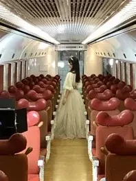 「特急ソニック号」列車内ウェディングファッションショー 画像 2