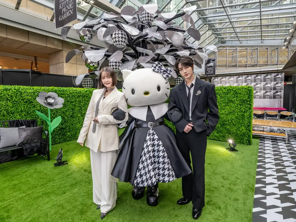 10/29(水)からはじまる「HELLO KITTY’S PICNIC GARDEN」にTOMORROW X TOGETHER BEOMGYU(ボムギュ)さん、玉城ティナさん来場 画像 2