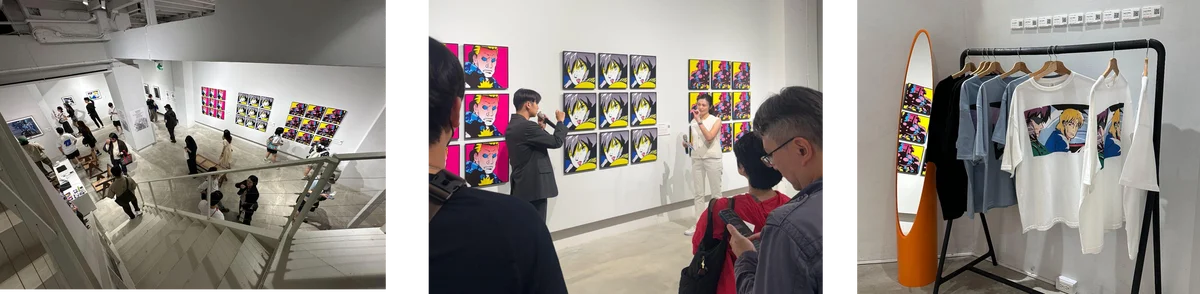 『攻殻機動隊 S.A.C.』とGAAATがタッグを組み“現代アート”へ世界初の取り組み『攻殻機動隊 S.A.C.』MCA海外巡回販売展が世界で大好評、販売数はすでに数十点超、各地で連日盛況 画像 5