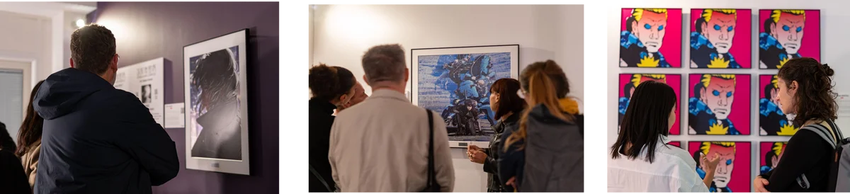 『攻殻機動隊 S.A.C.』とGAAATがタッグを組み“現代アート”へ世界初の取り組み『攻殻機動隊 S.A.C.』MCA海外巡回販売展が世界で大好評、販売数はすでに数十点超、各地で連日盛況 画像 7