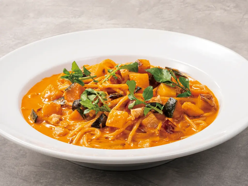 【冬のはじまりに】濃厚な海老のビスクをスパゲッティで「オマール海老ビスクスパゲッティ」チェントペルチェントに新登場 画像 2