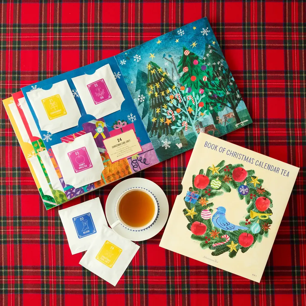 【Afternoon Tea】甘くジューシーなりんごスイーツ、華やかな香りのアップルティーを新発売！クリスマスリースを描いた限定パッケージのアドベントカレンダーや「りんごのシュトーレン」も登場 画像 12