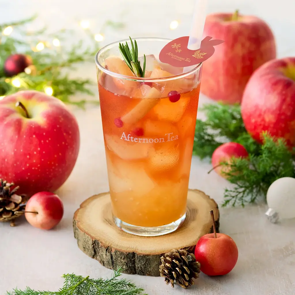 【Afternoon Tea】甘くジューシーなりんごスイーツ、華やかな香りのアップルティーを新発売！クリスマスリースを描いた限定パッケージのアドベントカレンダーや「りんごのシュトーレン」も登場 画像 8