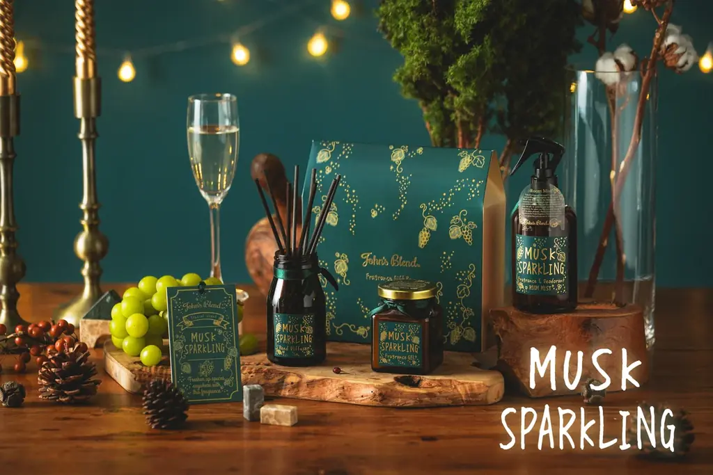 ホリデーの夜に“弾けるムスク”——John’s Blend 季節限定「MUSK SPARKLING」11/1発売、WEB限定ギフトBOXも登場 画像 8