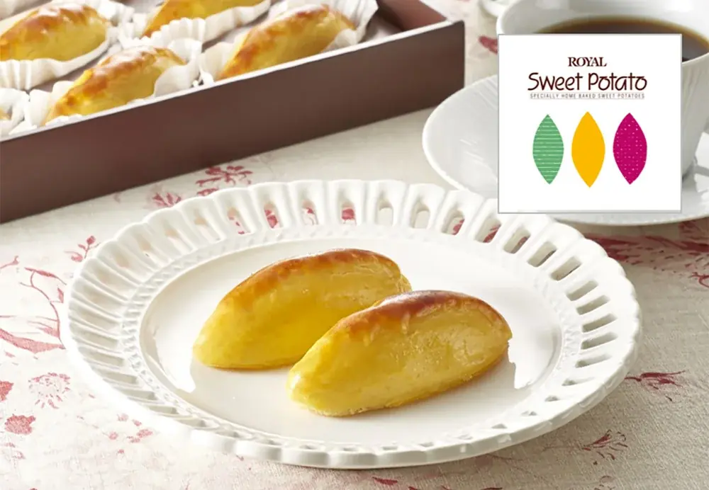 “ロイヤルのスイートポテト”と世界初製法ラングドシャクッキー“バター衣しゃ”が初コラボ！『バター衣しゃ ロイヤルのスイートポテト風』が誕生 画像 6