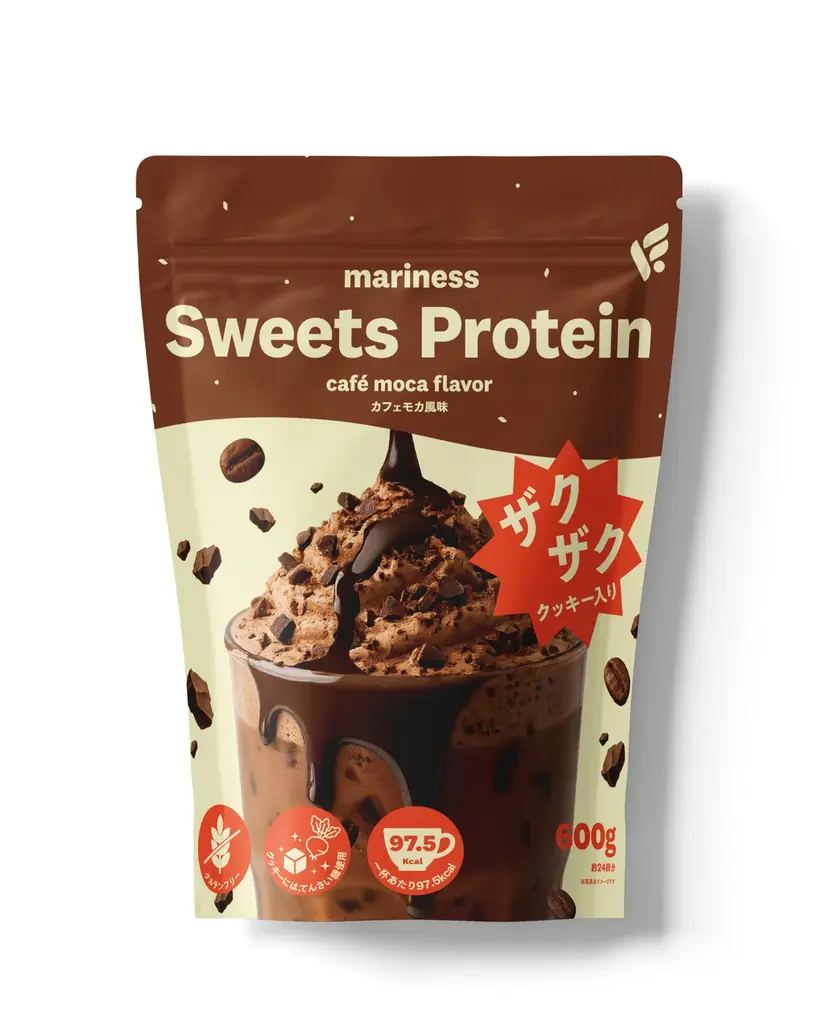 ドン・キホーテ限定「mariness Sweets Protein カフェモカ」が新登場！〜がんばる私に、甘くて贅沢なごほうびを〜 画像 2