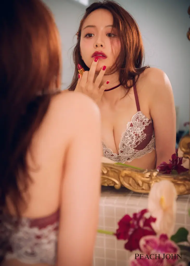 PEACH JOHN冬シーズンのビジュアルに森香澄が登場！心を奪うホリデーランジェリーコレクション 画像 14