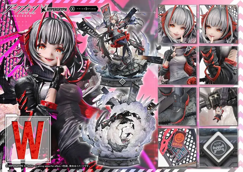 RPG『アークナイツ』より、「W昇進2」を1/6スケールで立体化 画像 17