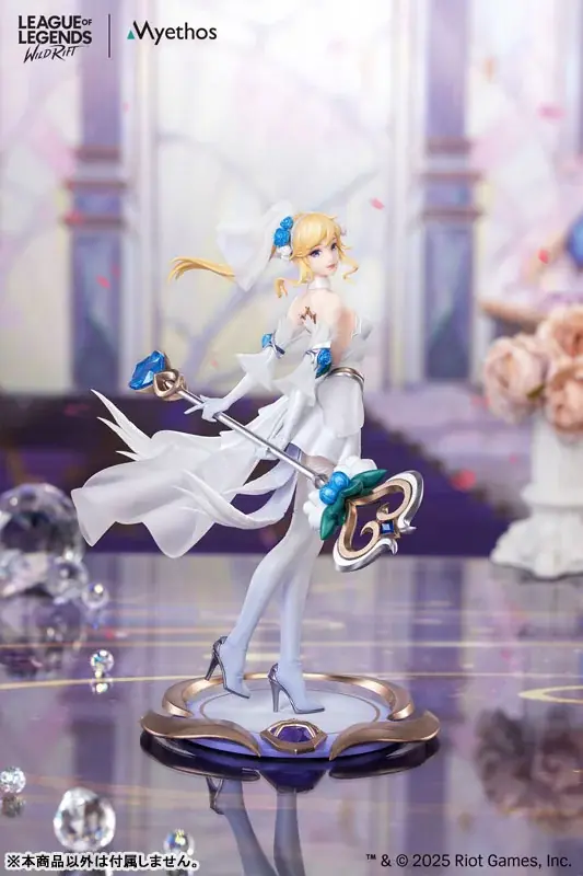大人気マルチバトルゲーム『リーグ・オブ・レジェンド：ワイルドリフト』より、「水晶の薔薇 ラックス」フィギュアが登場。あみあみにて予約受付中。 画像 4