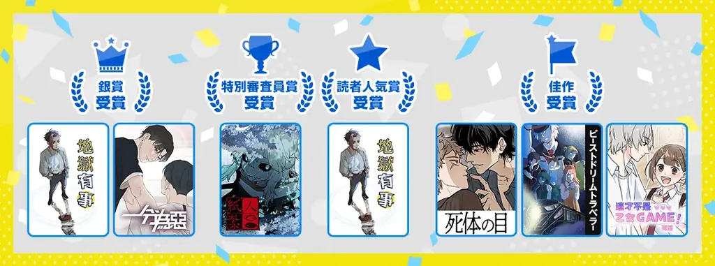 楽天、「2025 国際縦読みコミックコンテスト」の受賞作品を発表 画像 2