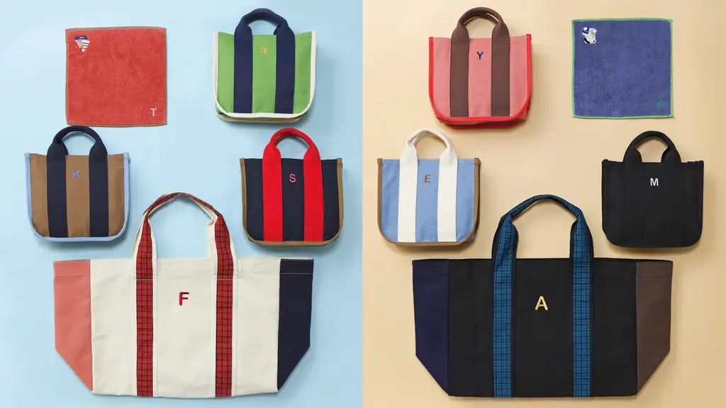 ファミリアから神戸・東京限定アイテムが東西異なるカラーで新登場！ ファミリア神戸本店・代官山店含む計4店舗で限定販売 発売を記念しイニシャル刺繍イベントを開催 画像 12